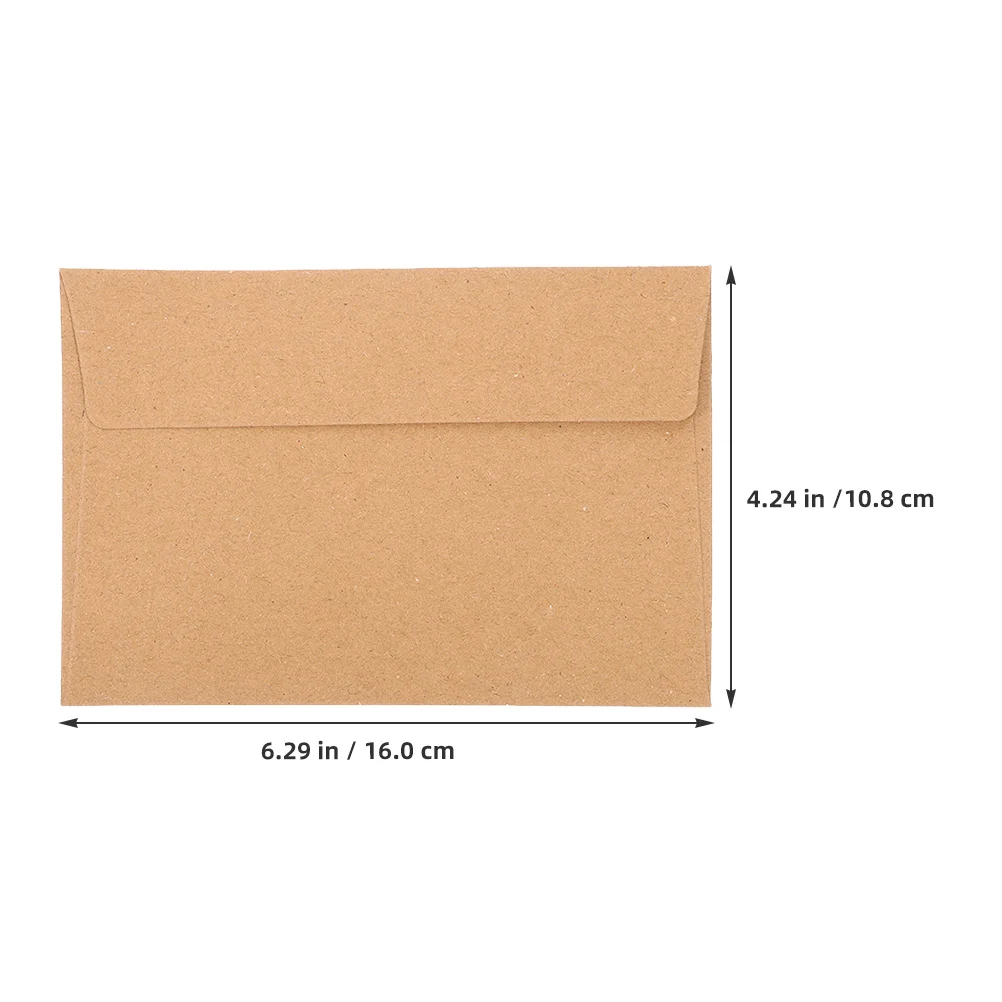 50 قطعة مغلفات دعوة فارغة ذاتية الختم مقاس A4 لبطاقات الزفاف دعوات العطلات مغلفات بريد الصور