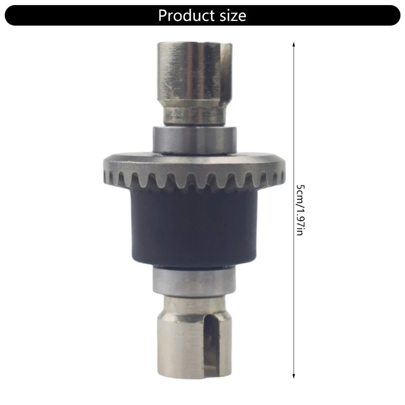 Repuestos coche remotos engranaje diferencial metal para H16E H16P H16PL H16BM 16207