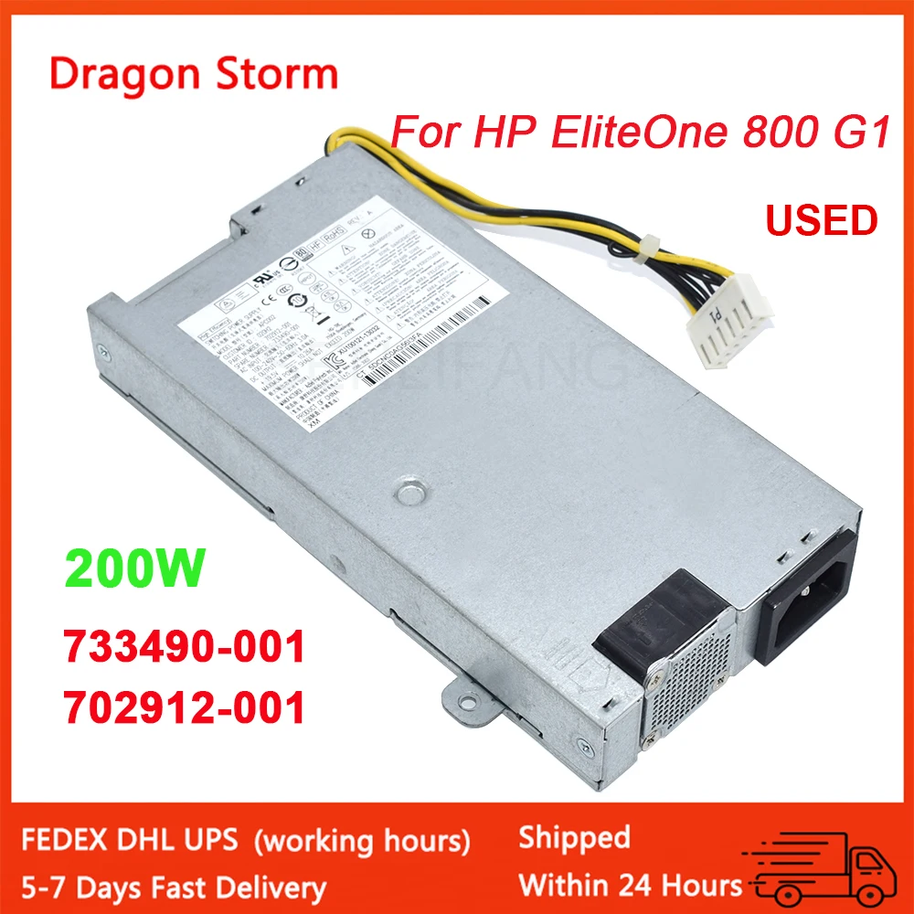 

Used For EliteOne 800 G1 AIO 200W Power Supply 80PLUS Platinum PSU 733490-001 702912-001 703275-001 APC002 D12-200P2A G5R42UT