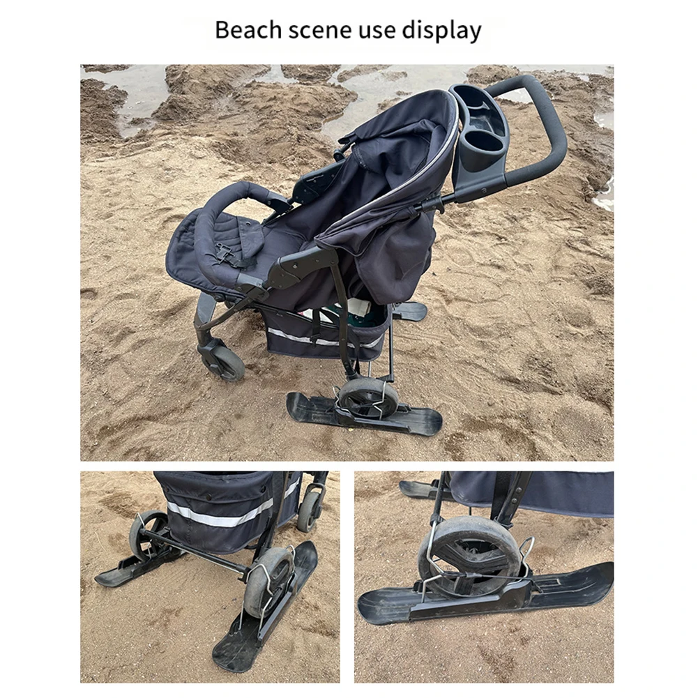 للمعاقين كرسي متحرك/الدراجة/سكوتر/عربة الحيوانات الأليفة الثلوج زلاجة مجلس لوحة التزلج للمعاقين كرسي متحرك دراجة سكوتر عربة الحيوانات الأليفة