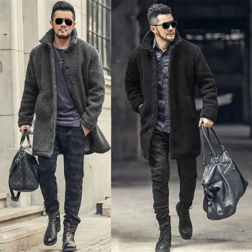 Medium Length Male Quilted Padded Jackets Loose Men\'s Coats Winter Original Brands Fast Delvery Luxury Designer Cheap Sale Deals