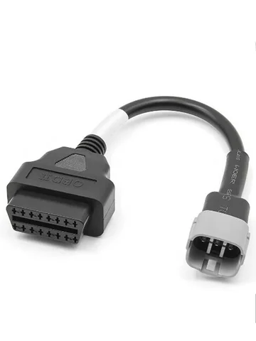 Разъем OBD2 для мотоцикла KTM 6-контактный адаптер для мотоцикла 6-контактный удлинительный кабель OBD 2