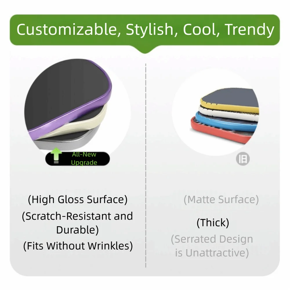 Multicolor Pickleball Racket Protection Sticker 75cm Length Wear-resistant Paddle Head Edge Tape Anti Peeling Paint 2.6/2.8cm