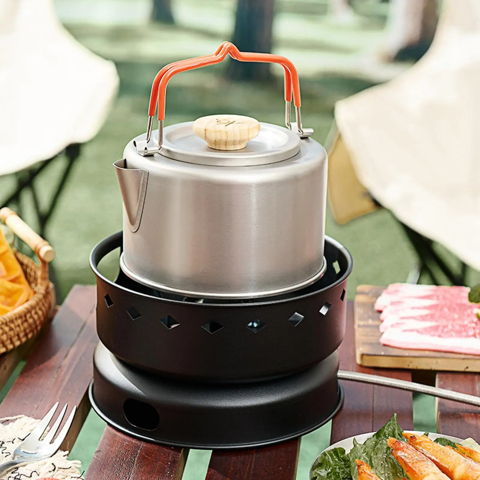 

Camping Stovetop Convenient Portable Burner for Fishing Camping Picnic