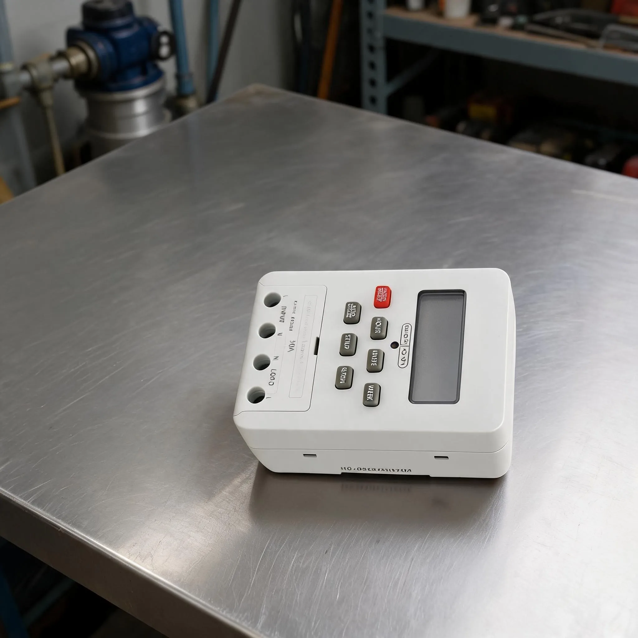 C220V 30A KG316T Timer Switch With LCD Screen, Weekly Daily Manual Timing Modes For Water Heater Pump Control