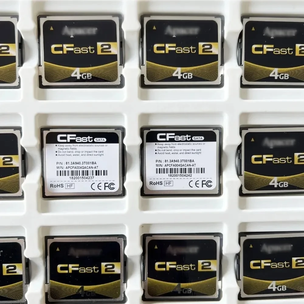 New Brand CFast 2 Memory Cards 4GB  8GB 32GB 64GB SLC Industrial Grade APCFA004G Flash Card CNC Machine Tool Camera SATA