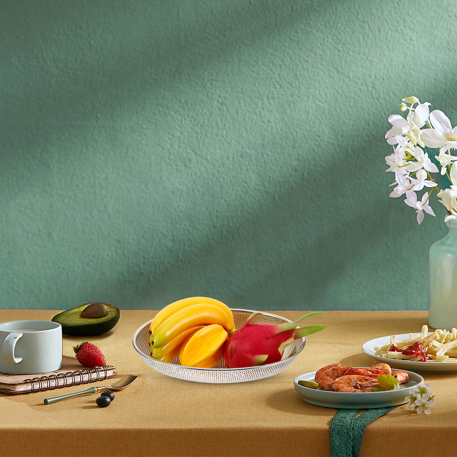 

2pcs Stainless Steel Cutlery Storage Rack Silverware Basket Kitchen Utensil Holder For Forks Spoons Chopsticks Organizer Drawer