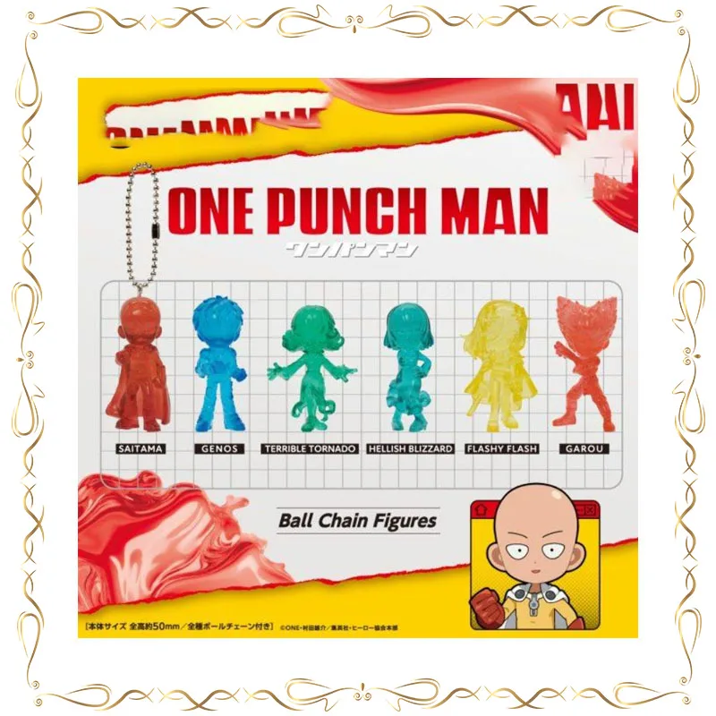 

Аниме-фигурки ONE PUNCH-MAN: Прозрачные подвески, гашапоны, коллекционные фигурки, модели игрушек