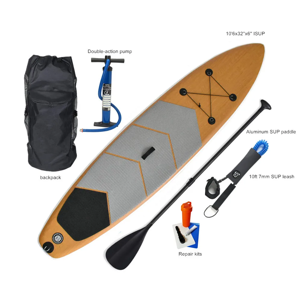 Good Quality PVC Material CE Certificate Paddleboard Inflatable Standup Paddleboard