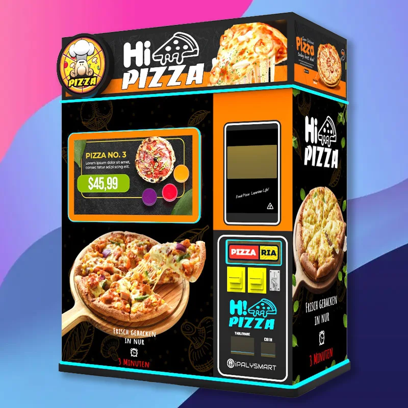 Camión de Comida Móvil en Venta, Máquina Expendedora de Pizza Personalizada, Máquinas Expendedoras de Golosinas