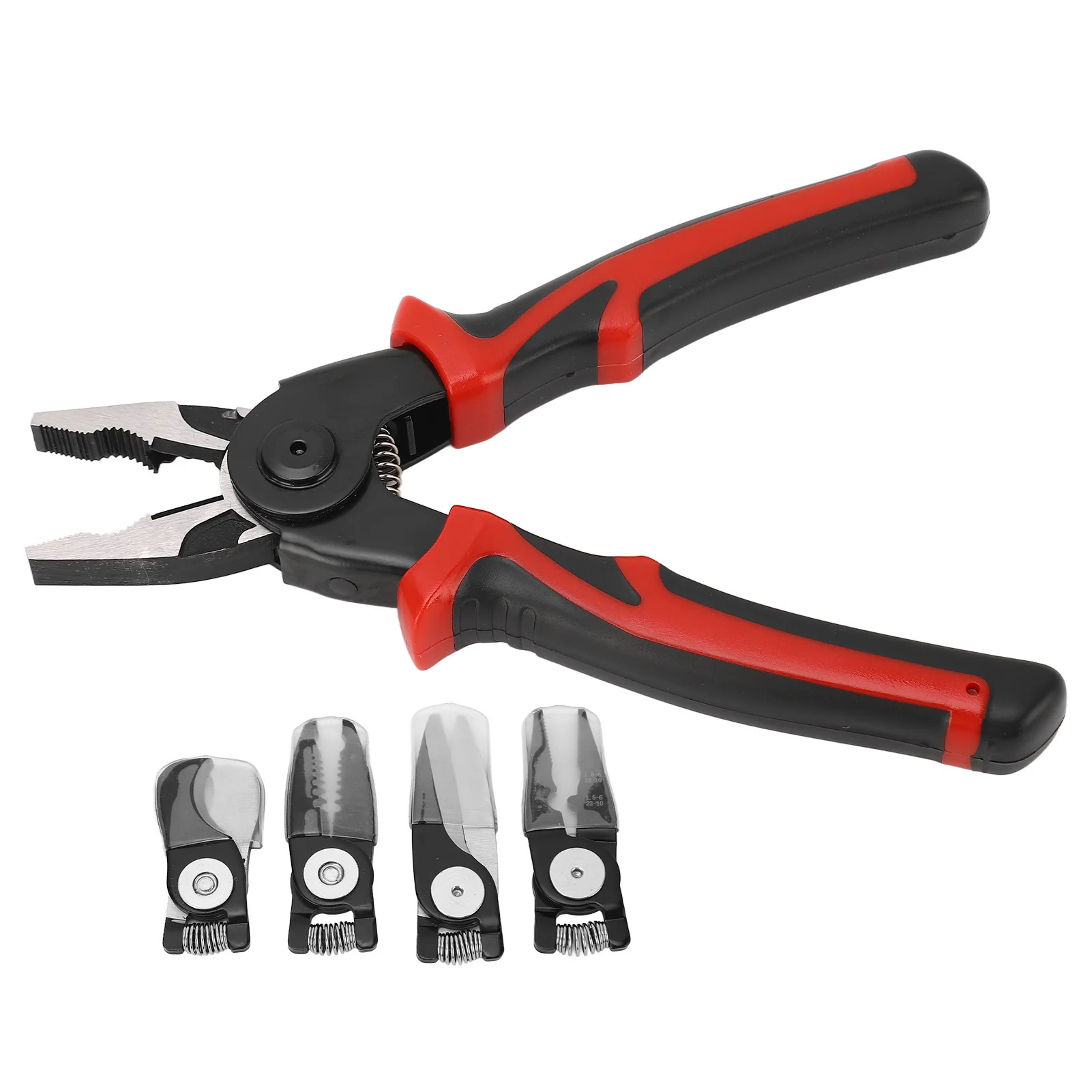 Multifunctional Pliers 5 in 1 Changeable Pliers Cutting Stripping Pliers for Working Interchangeable Pliers