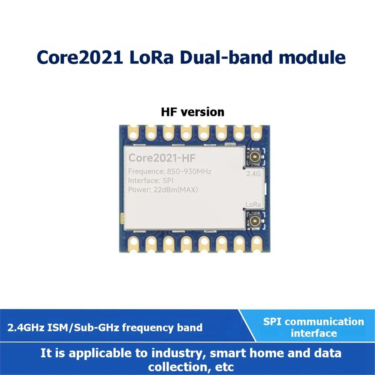 (A99Z] Core2021 LoRa Module LR2021 Transceiver Low Power IoT Board for IoT Telemetry Module Core2021-HF