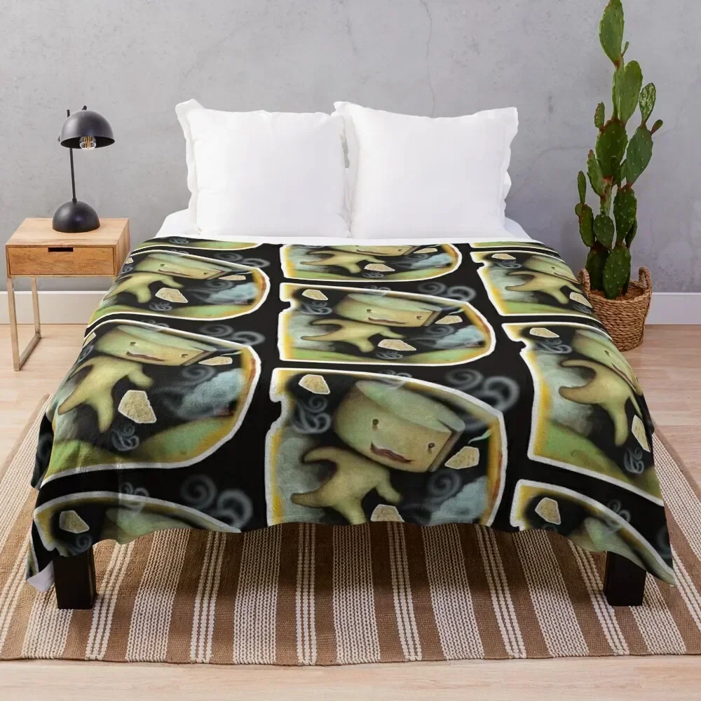 

The stinky cheese man Throw Blanket Cozy Light Blanket for Travel Camping Picnic