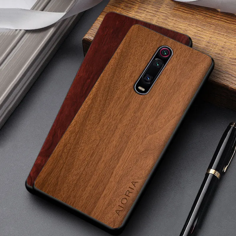 Casing Seperti Kayu untuk Xiaomi Mi 9T Mi9T Mi 10T Mi10T Redmi K20