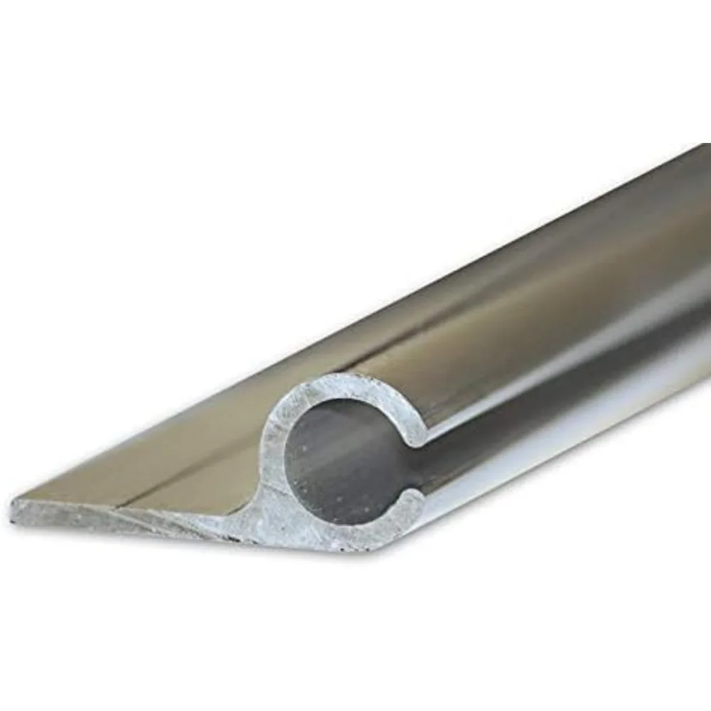 8x0.5m C Channel Strip with D/S Tape 400cm Campervan Motorhome Caravan Awning Rail Essential Part of Caravan Motorhome Accessori
