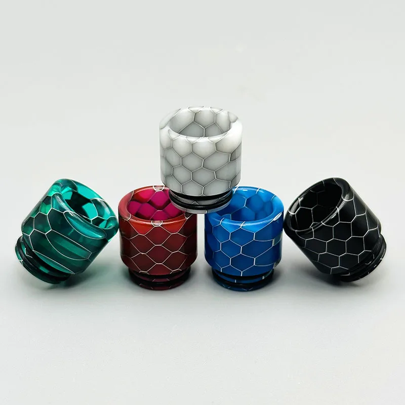 أطراف تقطير راتنجات الإيبوكسي Snakeskin ، قطعة فم لخزان الأمير TFV8 TFV12 ، ملحقات خزان Kylin RTA #2