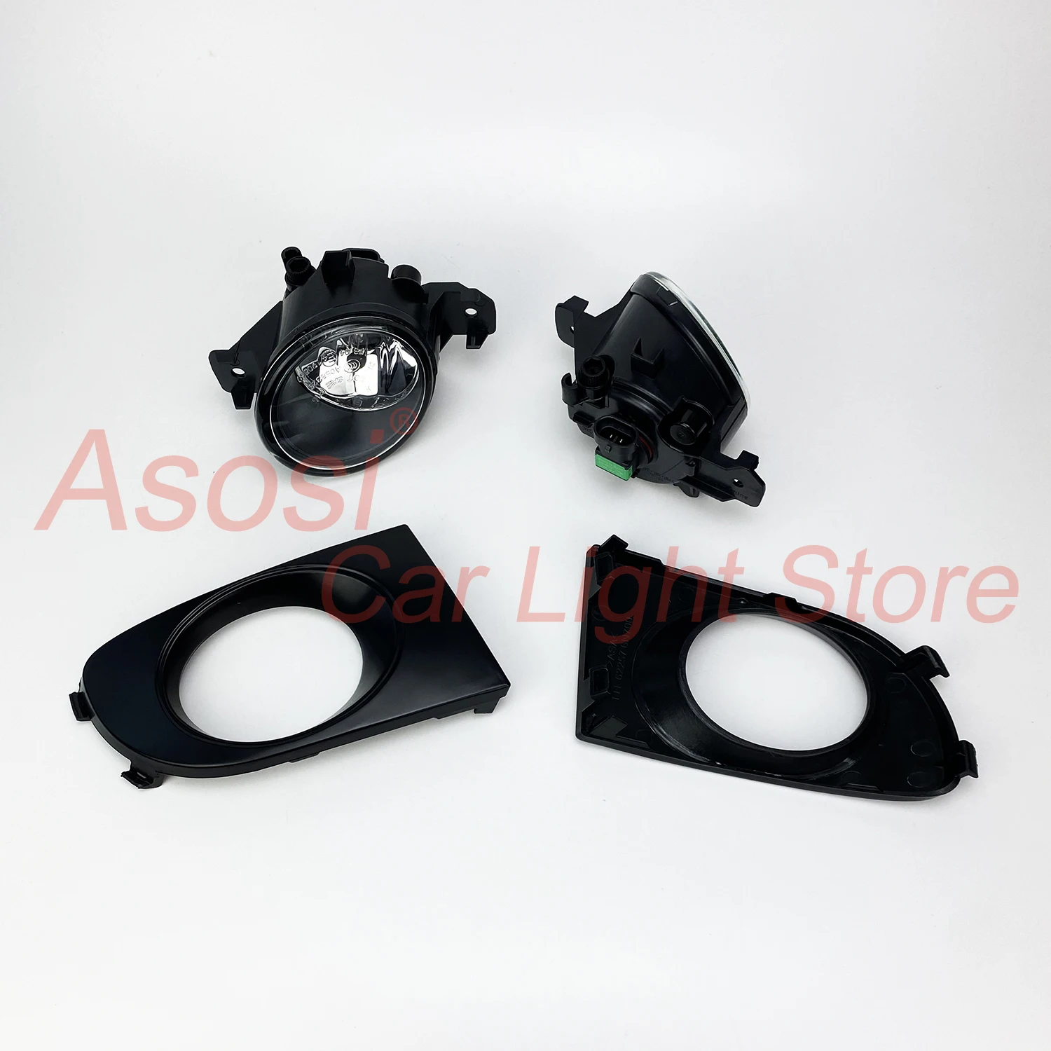 Front Bumper Fog Lamps Driving Lights For Nissan SUNNY / SENTRA 2004 2005 2006 2007 2008 Complete Kit Replace Or Upgrade
