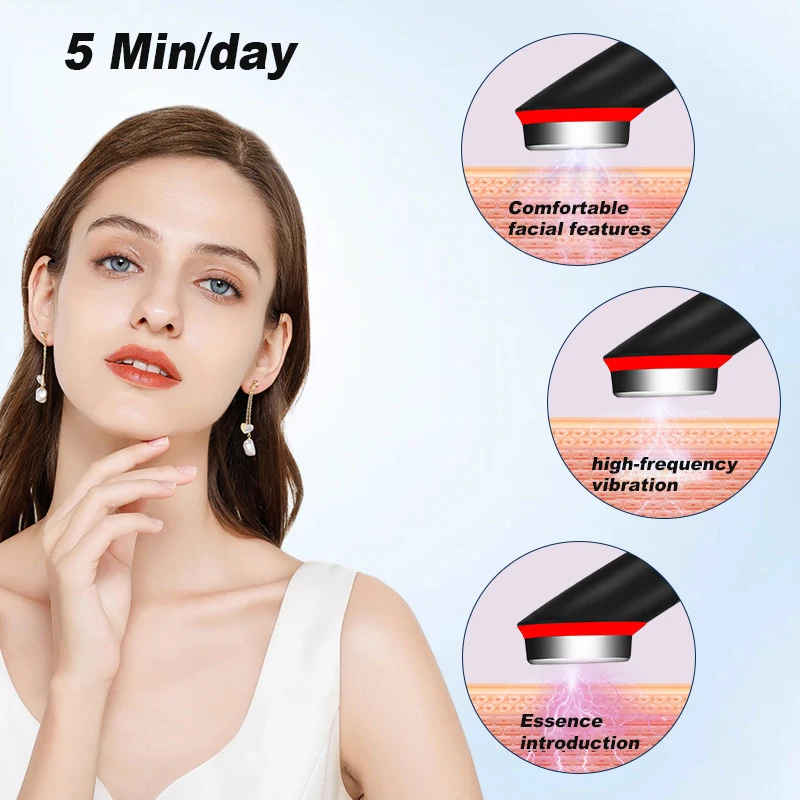 7色エイジRブースタープロフェイシャルスキンケアアンチリンクルビューティーデバイスEMSマイクロカレントリフトマッサージャー家庭用ビューティースキンケア