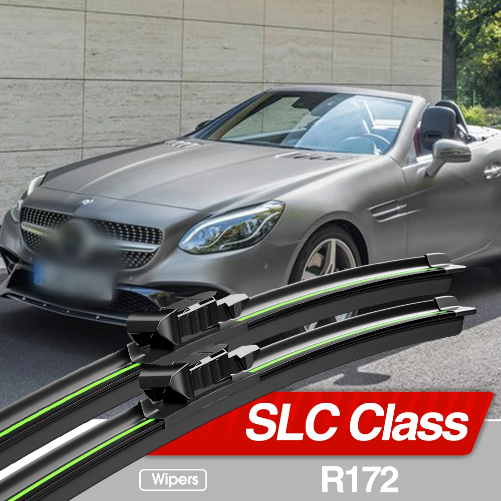 

For Mercedes Benz SLC Class R172 2016-2023 Front Windshield Wiper Blades 2pcs Windscreen Window Accessories 2017 2019 2020 2021