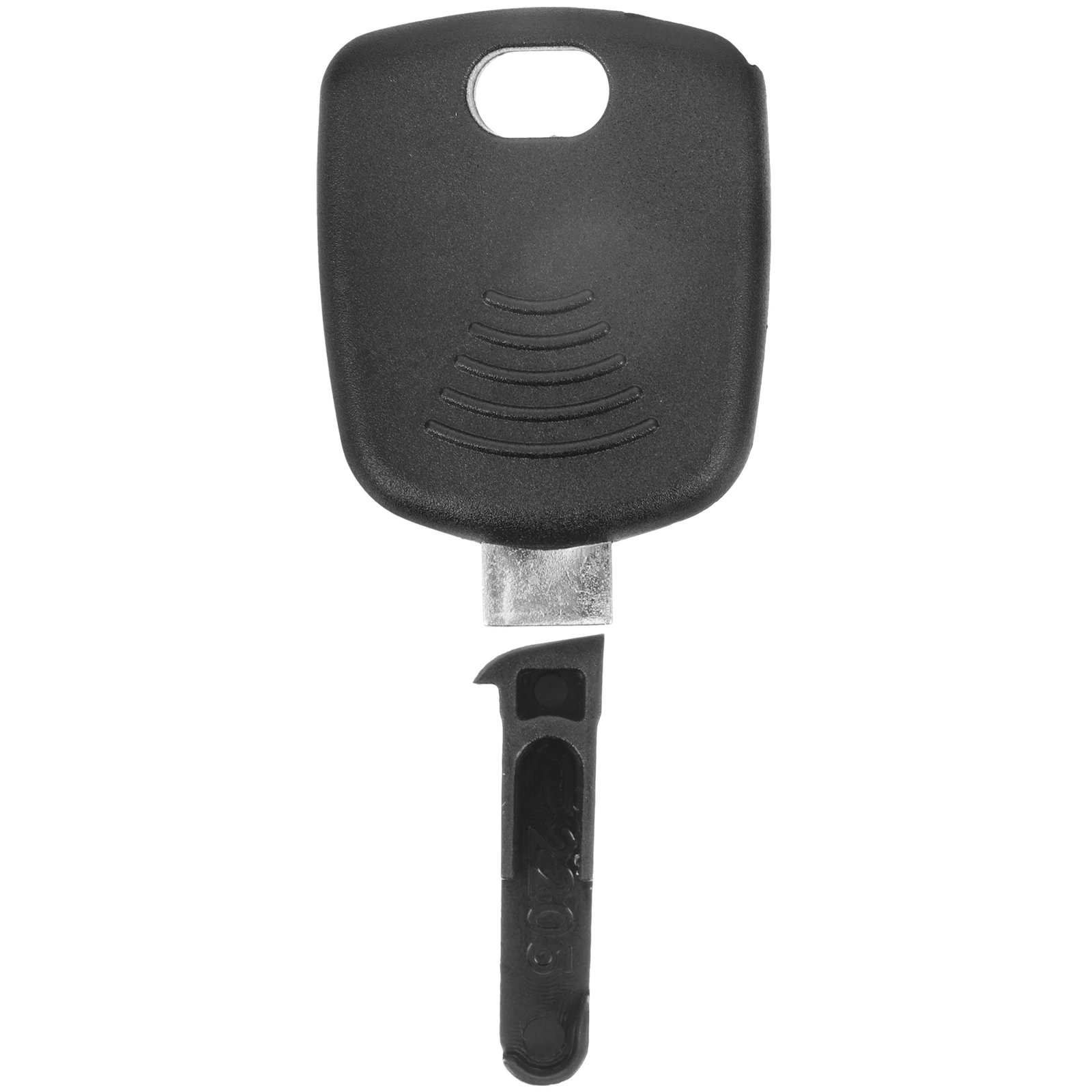 

1pcs Car Key Protective Case Durable Plastic Metal Cover Keys Fob Holder Chip Slot Protector Transponder Shell Keychains