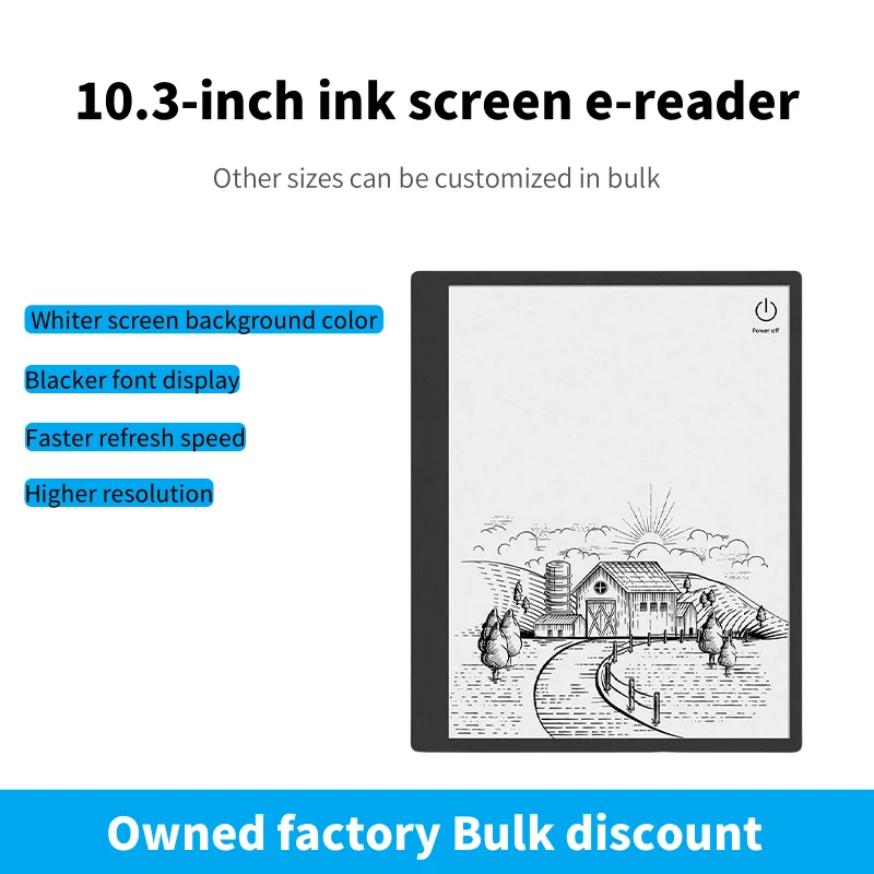 eNote digital notebook ePaper Notes 10.3-inch E-ink tablet paper display for writing and reading digital stylus magnetic cover