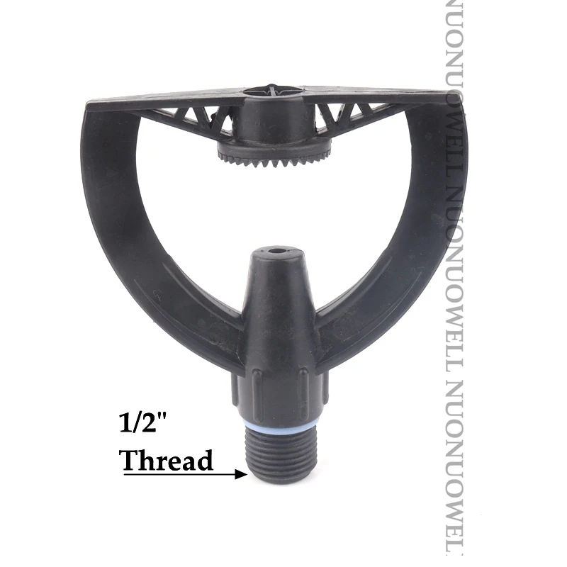 20pcs 1/2\'\'/3/4\'\' Male Thread 360 Degree Spray Sprinklers High Quality Long Service Life Garden Home PE PPR PIPE Emitter Fitting