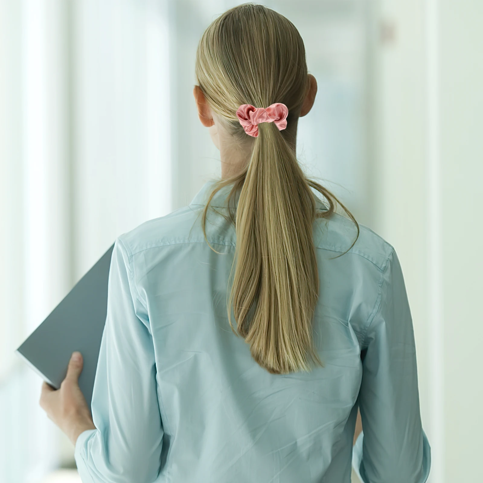 

6 шт. резинки для волос для женщин и девочек, эластичные завязки из мягкой ткани, держатели для хвоста, эластичные аксессуары, вечерние веревки для девочек, женские веревки для волос