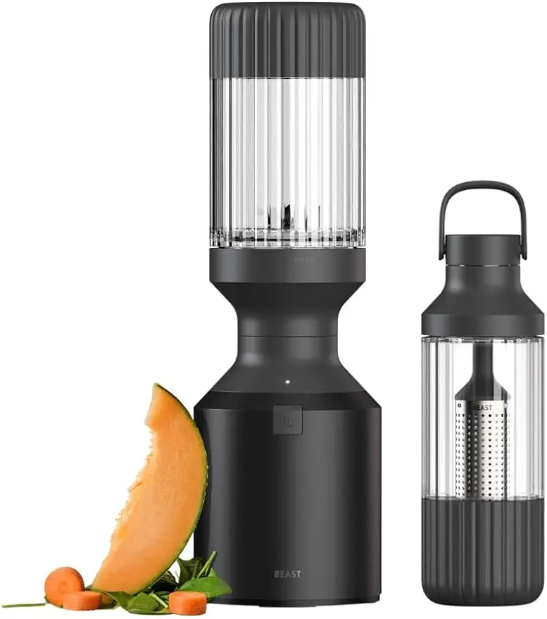 Hydration System | Blend Smoothies and Shakes, Infuse Water, Kitchen Countertop Design, 1000W (Carbon Black)