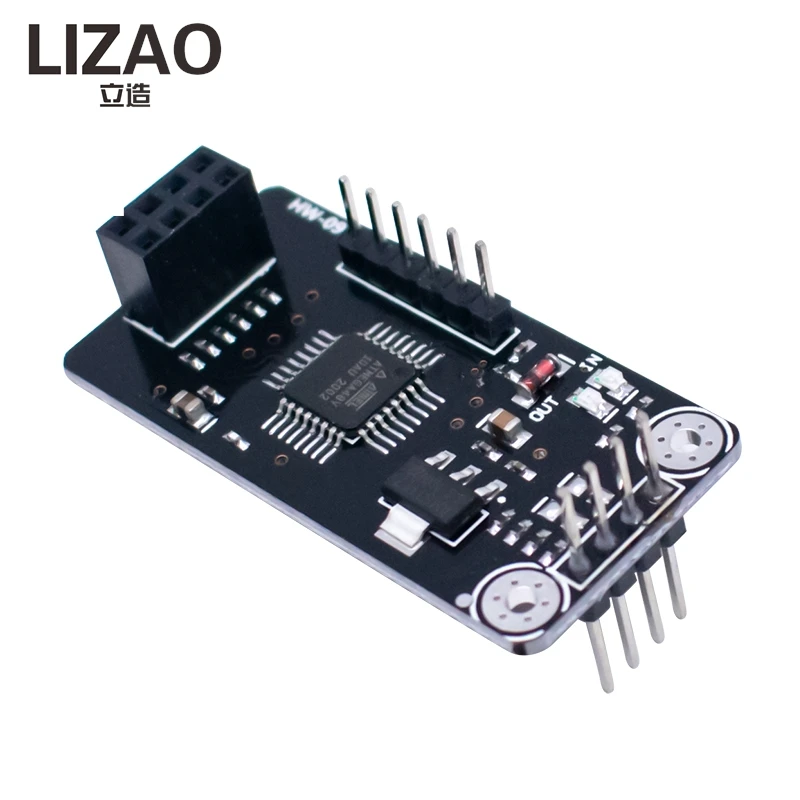 LIZAO ATMEGA48 + NRF24L01 Wireless Module Expansion Board, SPI to I2C Interface Adapter for Arduino