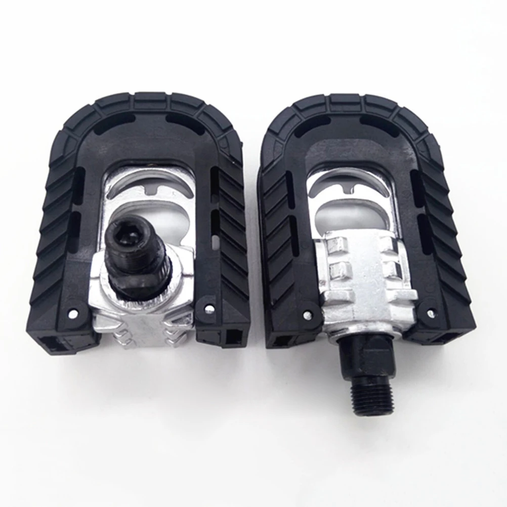 

1 Pair Alloy Cycling Pedals Non-Slip Design Vehicle Pedal For Mountain Road Pedal Black Comfort Long Ride