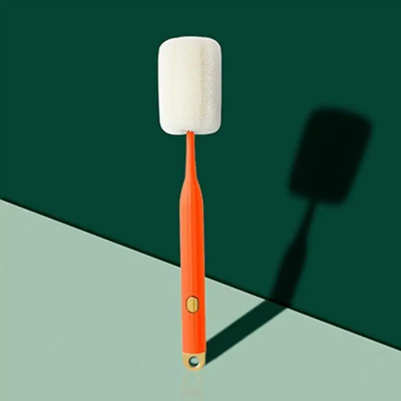 Baby Bottle Brush Cleaner Water Bottle Coffee Tea Glass Cup Brushes with Long Handle Soft Sponge Scrubber Kitchen Cleaning B95B