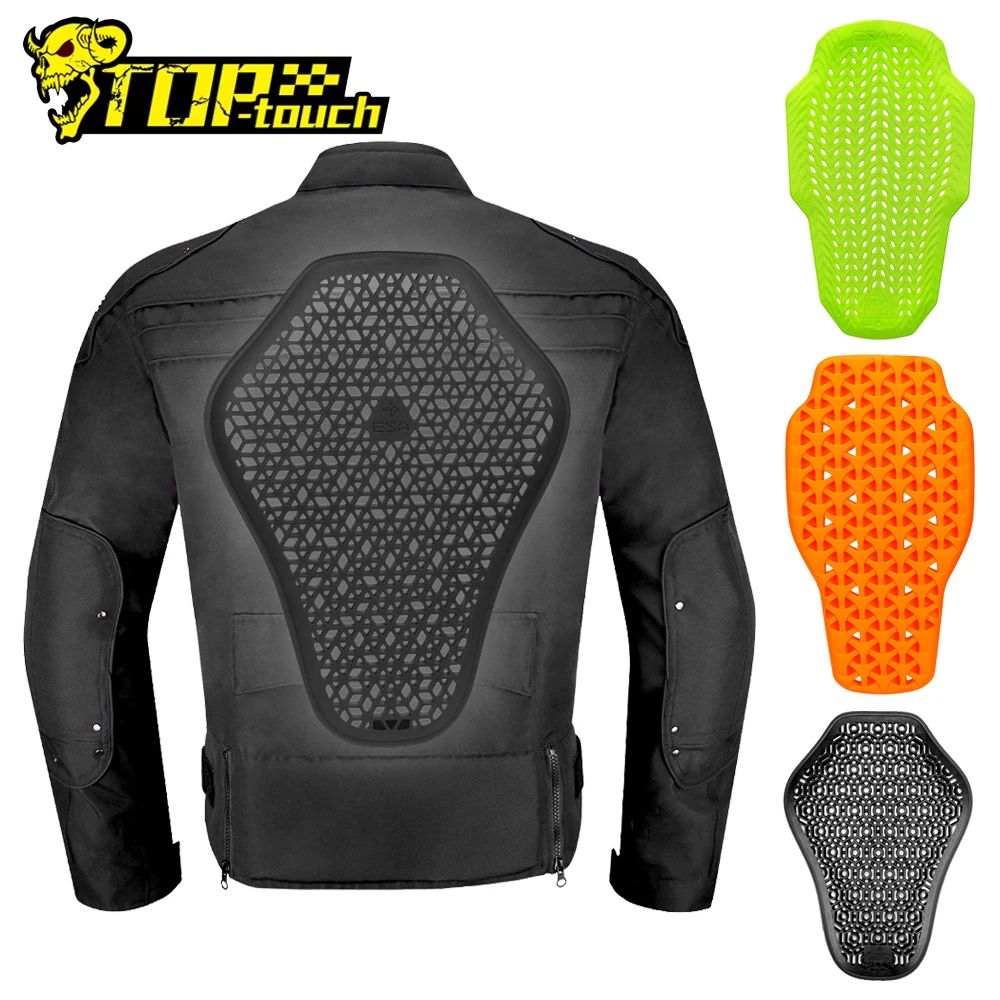 CE Motorcycle Protective Gear Anti-Fall Motorbike Jackets Built-in Protective Gear Motocross Riding Equipment Back Protector