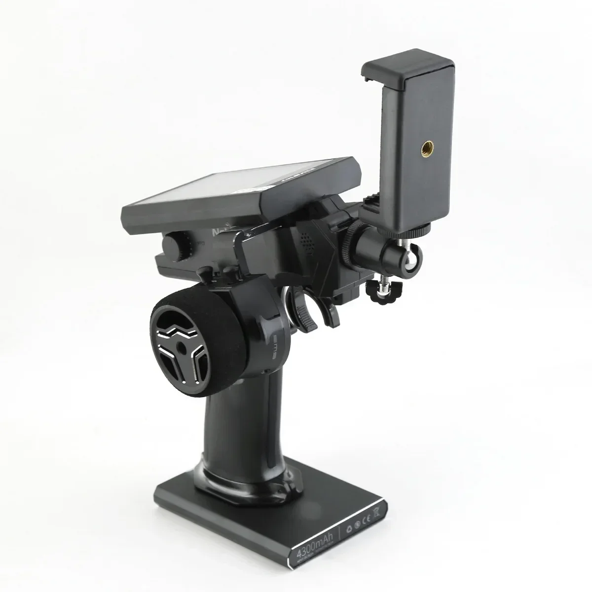 ที่ยึดโทรศัพท์แบบหนีบสำหรับรีโมทคอนโทรล Flysky FS-NB4 สำหรับรถบังคับวิทยุขนาด 1/8 1/10 และเรือบังคับ