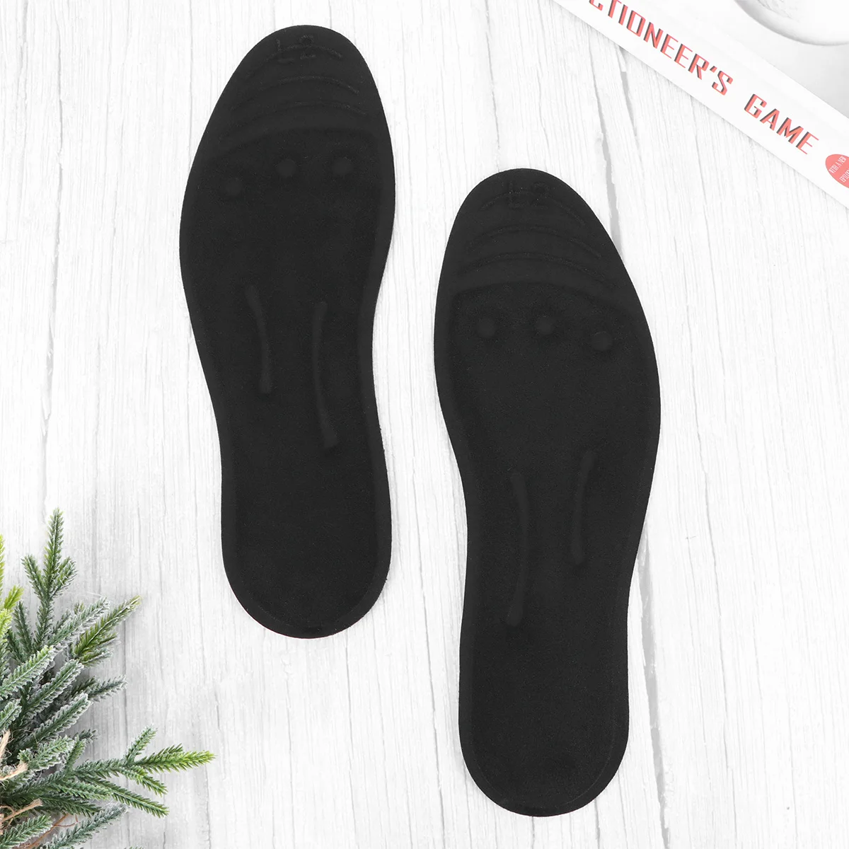 1 Pair Shockproof Massaging Insoles Liquid Glycerin Arch Support Pain Relief Heel Spur Plantar Fasciitis Foot Care Tool For Men