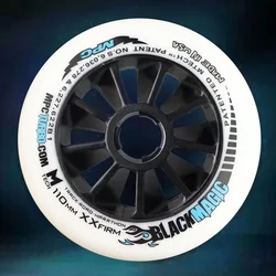 6 or 8 Pcs MPC Black Magic Wheels SRC XXFirm XFirm 110/100/90mm Marathon Racing Tires For Inline Speed Skate Wheel Road Skating