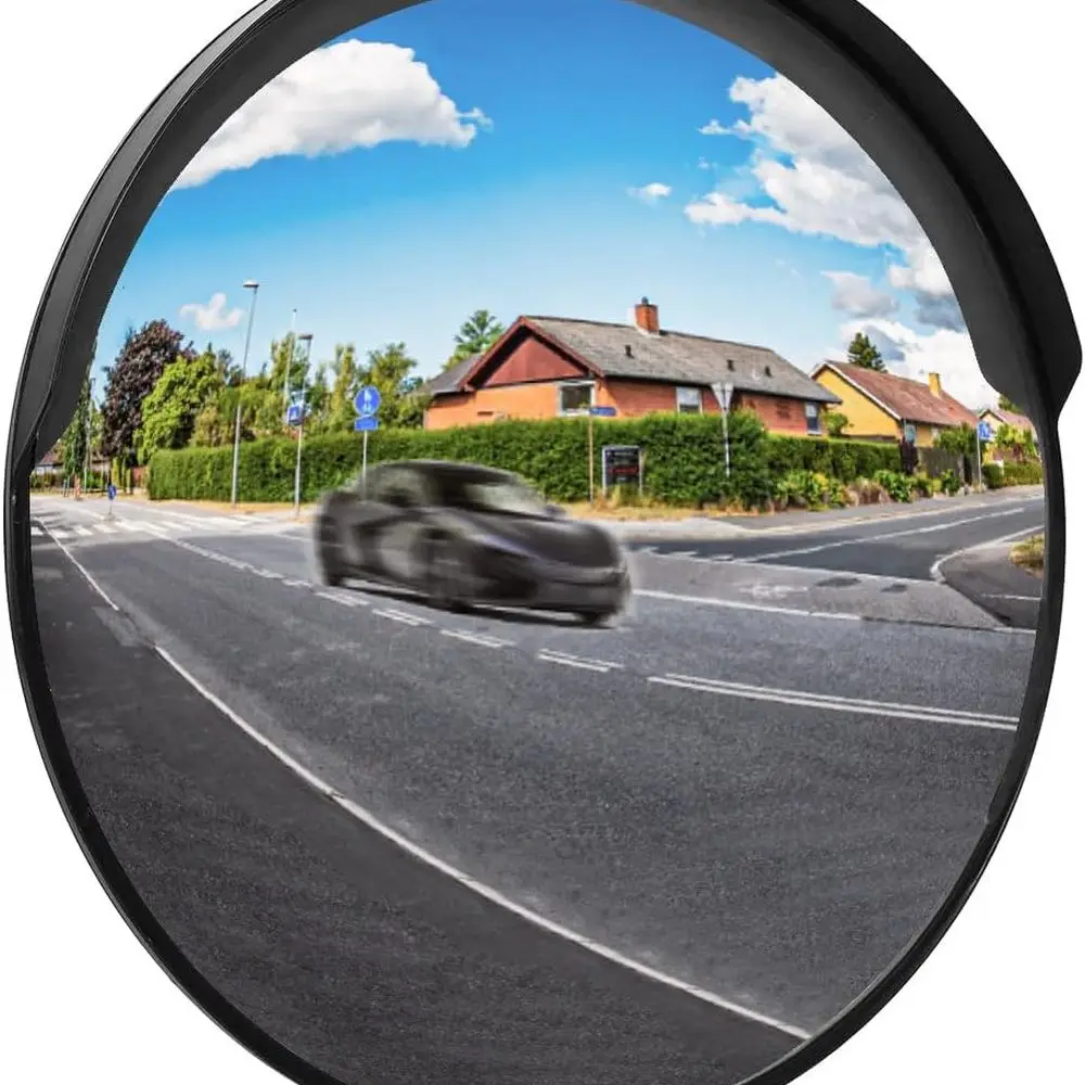 

Выпуклое зеркало, акриловое изогнутое дорожное зеркало, регулируемый кронштейн для наружного использования в помещении, широкоугольный прозрачный вид (размер: 32)