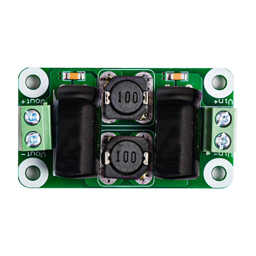 DC Power FILTER BOARD 0-25V/0-50V 2A/3A/4A Class D เครื่องขยายเสียงโมดูลการรบกวนปราบปราม EMI ปราบปราม