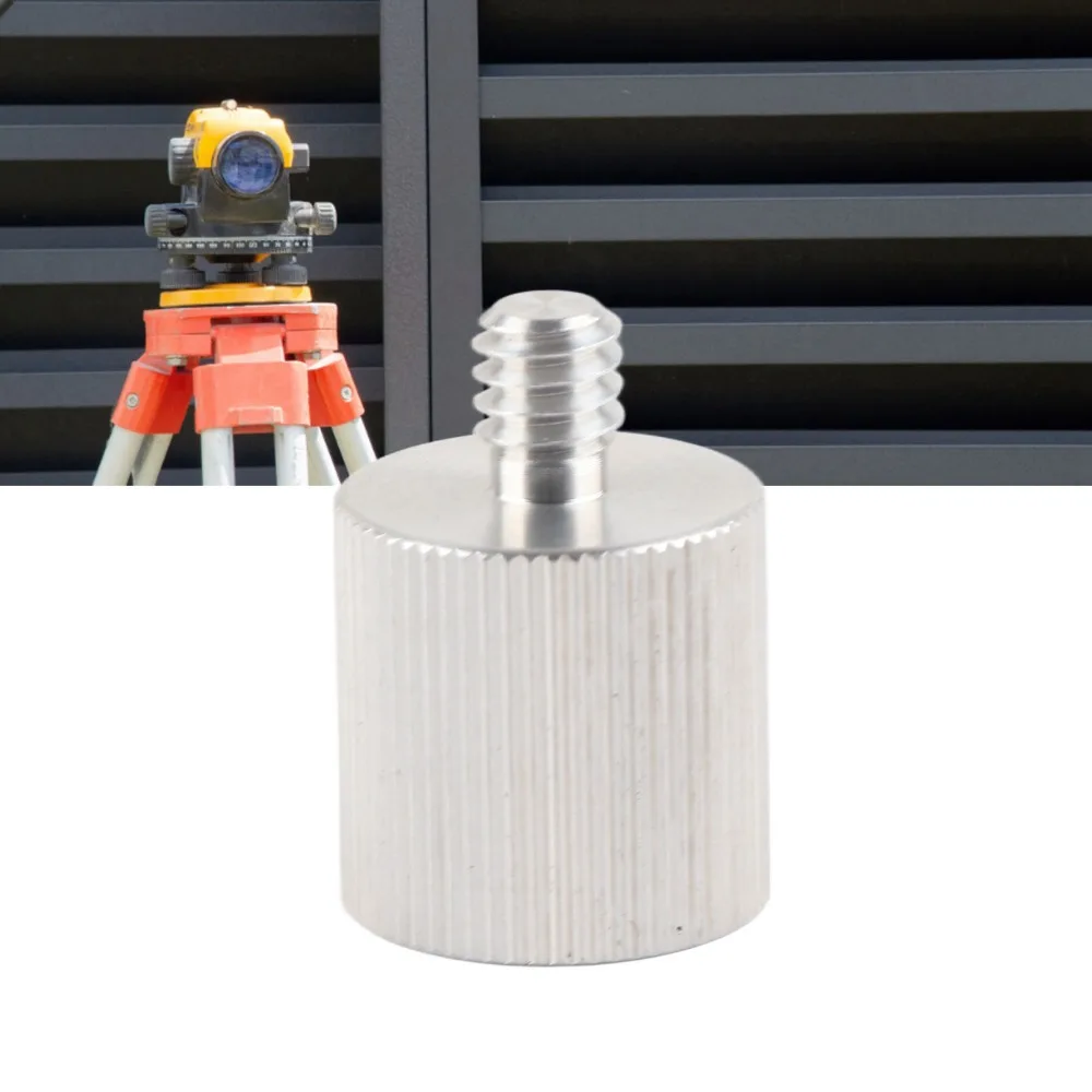 5/8in to 1/4in Thread Tripod Adapter Conversion Connector Bracket Accessory Thread Adapter Laser Level Adapter For Mic Stand