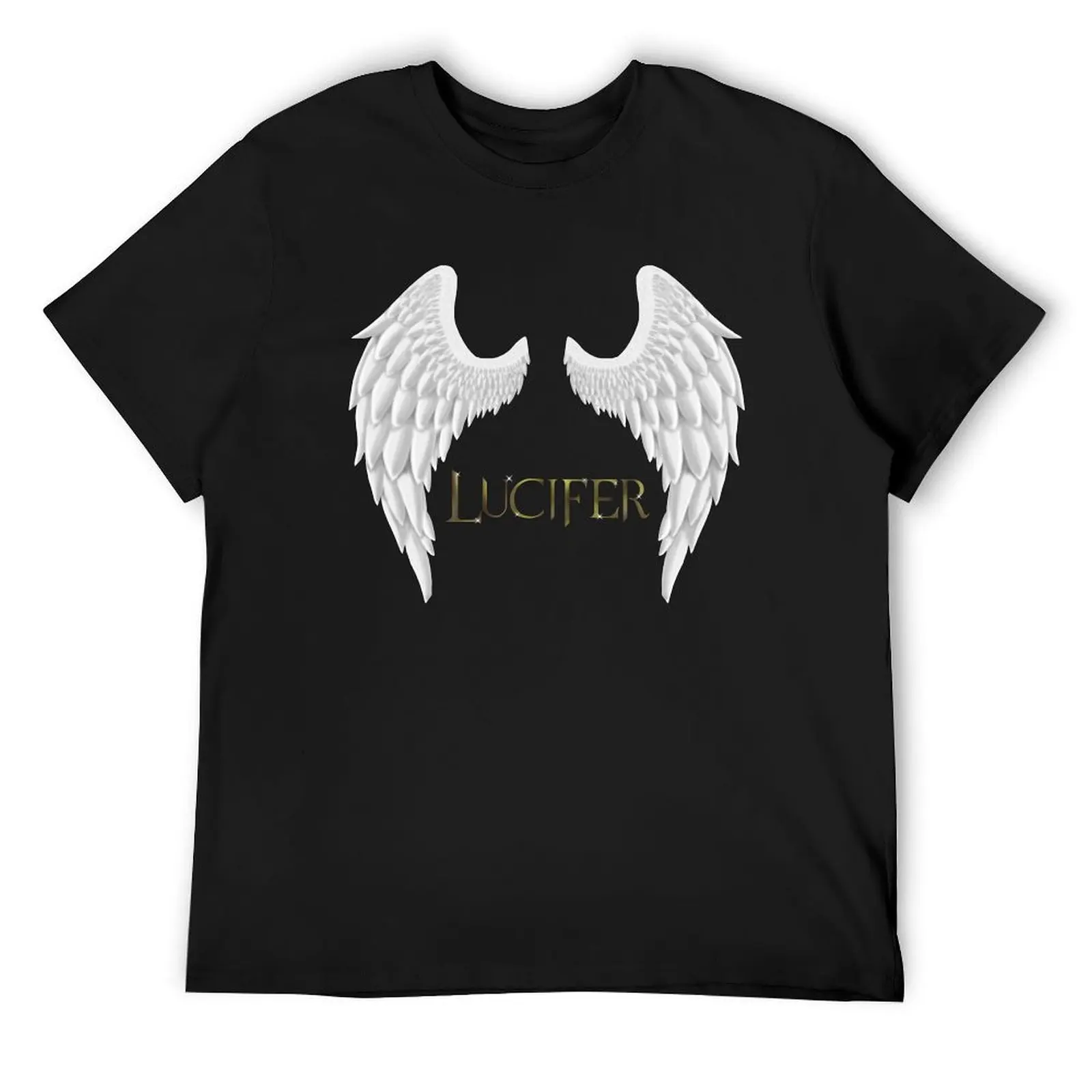 

Lucifer wings T-Shirt oversized t shirt anime man t shirt sweat shirts, men
