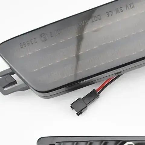 2PCS No Fault Dynamic LED Front Fender Side Marker Repeater Turn Signal Blinker Fits Porsche Macan 95B 2014-2021
