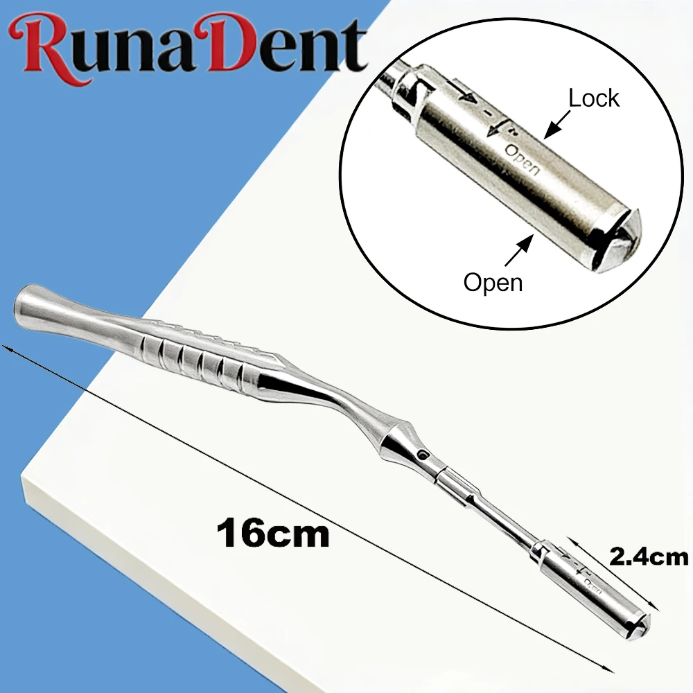 

Профессиональный набор хирургических скребков для дентальных имплантатов, включает в себя инструмент для сбора кости и инструмент для удаления зубного налета, автоклавируемый.