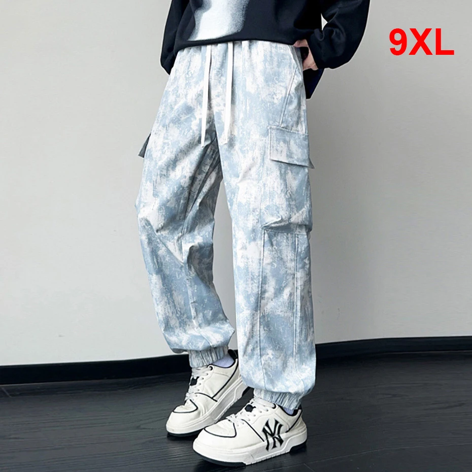 

Camouflage Cago Pants Men Jogger Pants 9XL Plus Size Fashion Casual Sweatpants Male Trousers Big Size 9XL