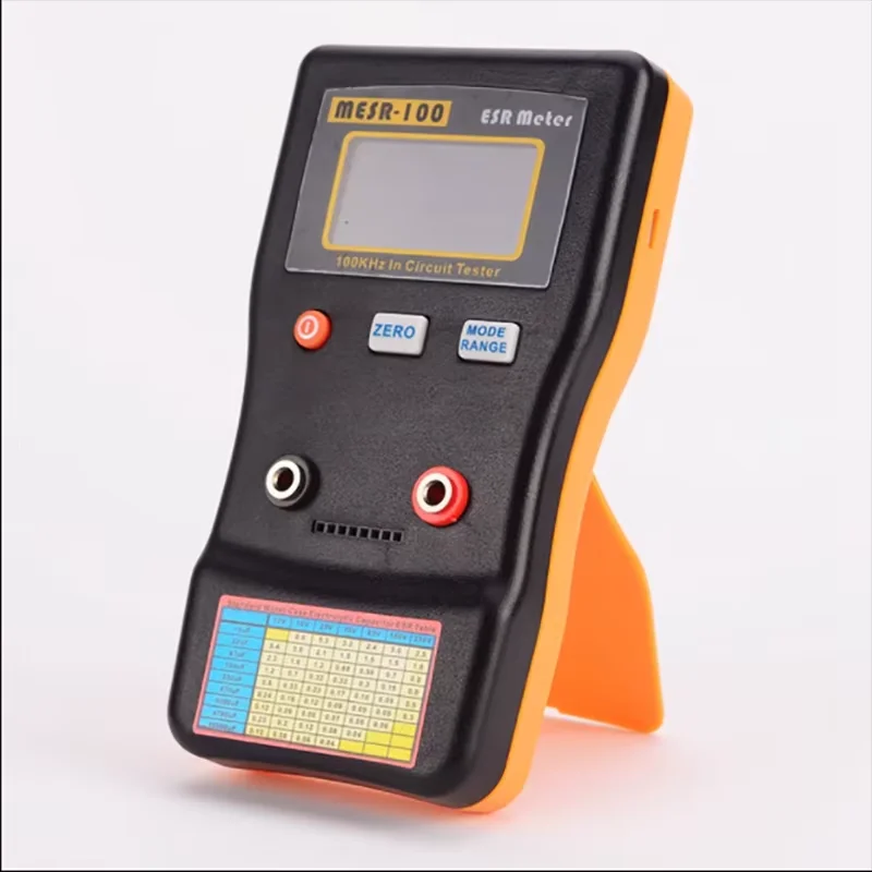 MESR-100 digital automatic range electrolytic capacitor ESR instrument, intelligent version of capacitor internal resistance