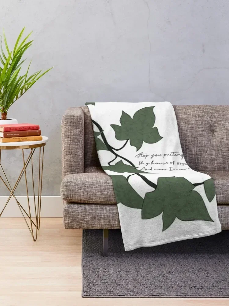 Evermore - Ivy Throw Blanket Shaggy manga Decorative Sofas Tourist Blankets