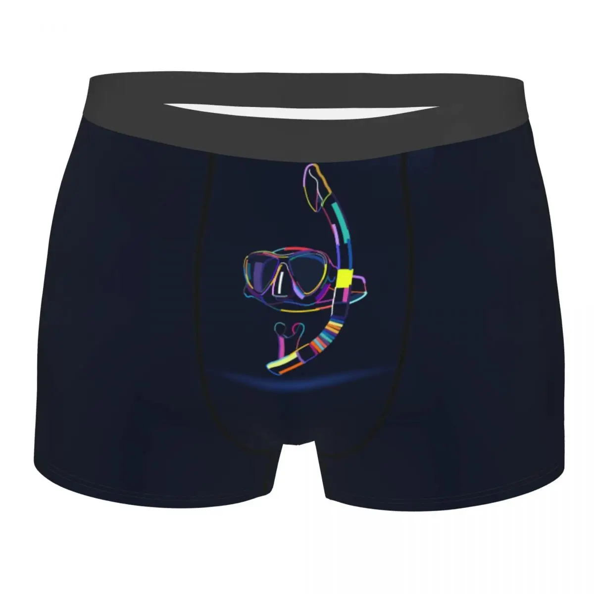 

Custom Scuba Swimming And Diving Underwear Men Stretch Boxer Briefs Shorts Panties Soft Underpants For Male