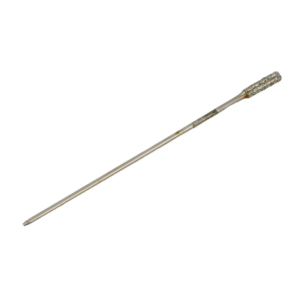 

1mm 1.2mm 1.5mm 1.8mm 2mm 2.4mm Emery Coated Drill Bits For Glass Tile Jade Agate Stone Ceramic Semiconductor Drilling