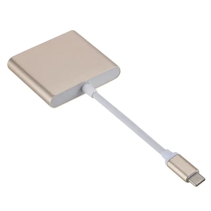 USB Type C HUB USB C To HDMI-compatible Splitter 3 IN 1 4K USB 3.0 Docking PD Charging Adapter For MacBook Android