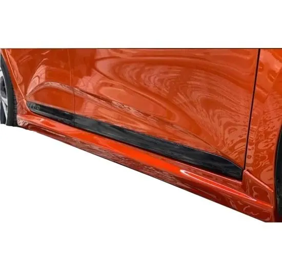 

For Renault Clio 5 2019-2022 Side Skirt Custom Style Side Skirt Right Left Suit Abs Plastic