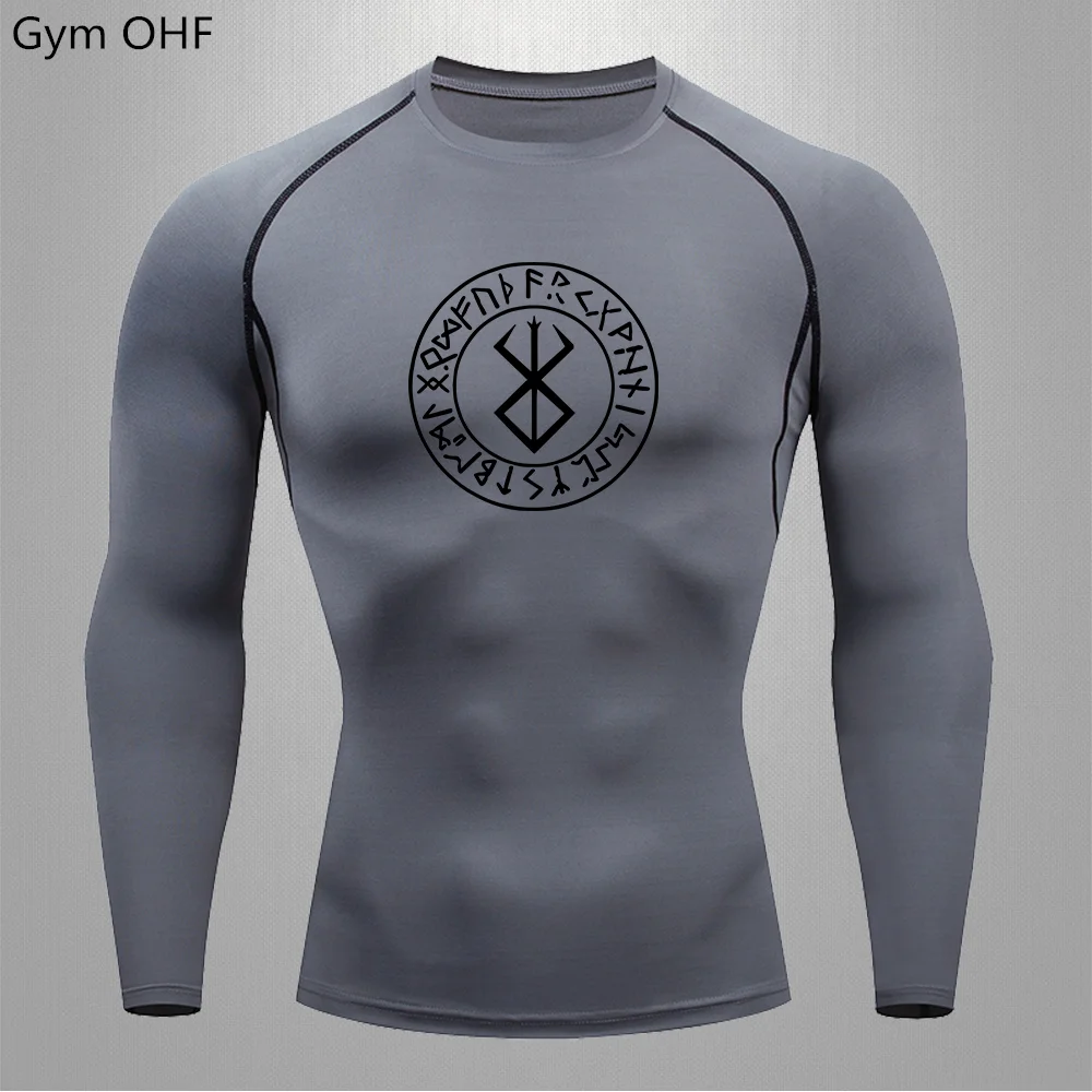 Rashguard Men Compression Shirt Summer Short Sleeve T-Shirt Breathable Black Bodybuilding Sportswear Men Fitness Quick Dry Sport