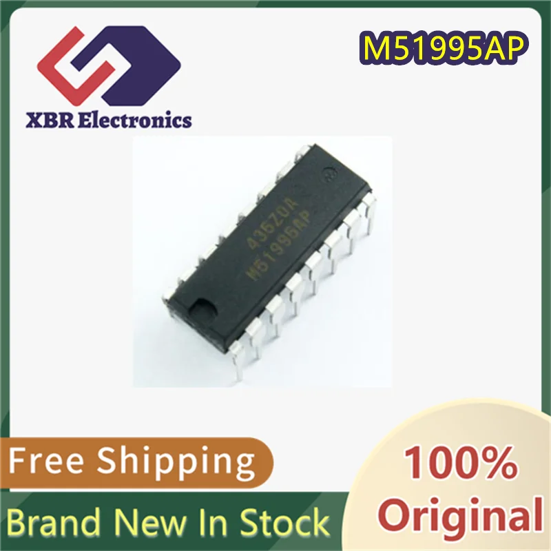 (10/50 pieces) M51995AP M51995 DIP-16 Converter Chip Brand New Genuine Original Product In Stock